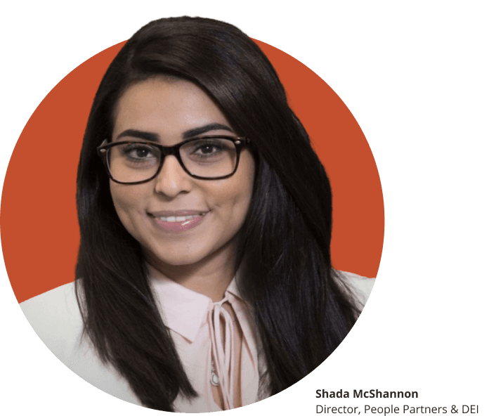 Photo of Shada McShannon, Director, people partners and diversity, equity, and inclusion